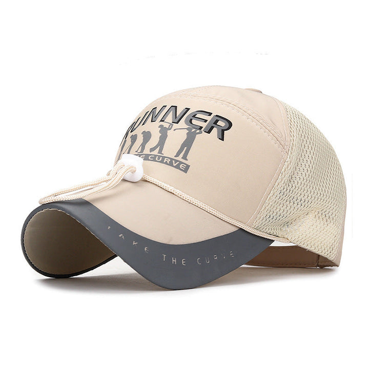 Women's Sporty Running Cap with Ventilation Mesh Kalsten
