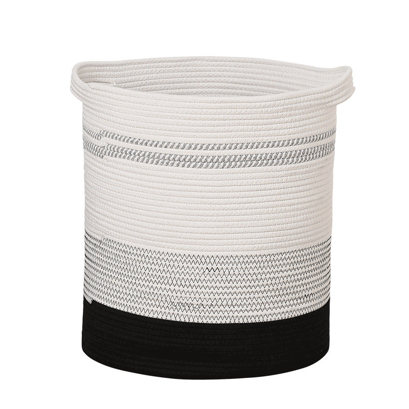Women's storage basket with modern striped design Kalsten