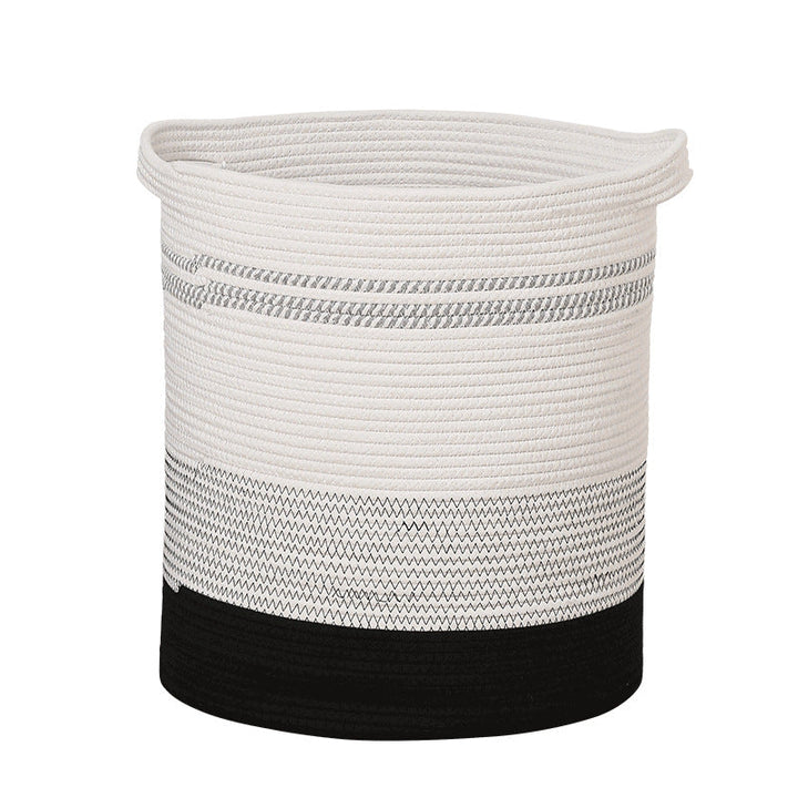 Women's storage basket with modern striped design Kalsten