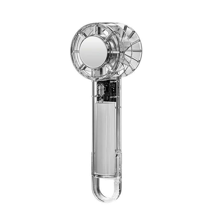 Ladies Portable Hand Fan with Integrated Mirror Kalsten