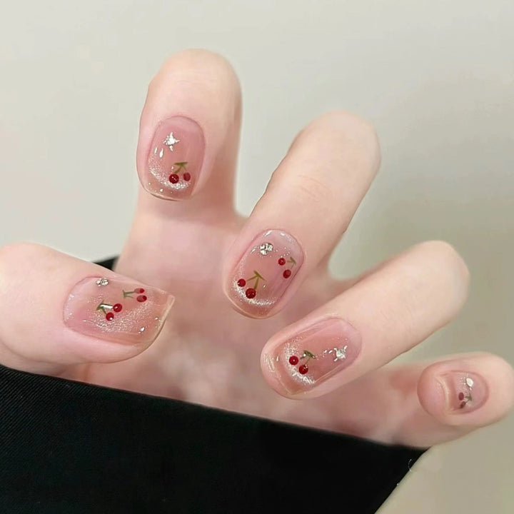 Premium Glittering Press-On Nail Extensions Kalsten