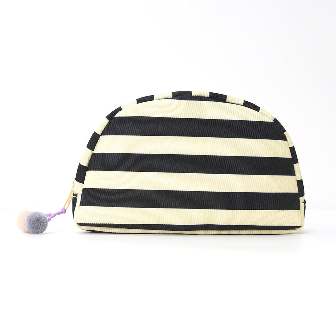 Cosmetic bag with striking stripe pattern Kalsten