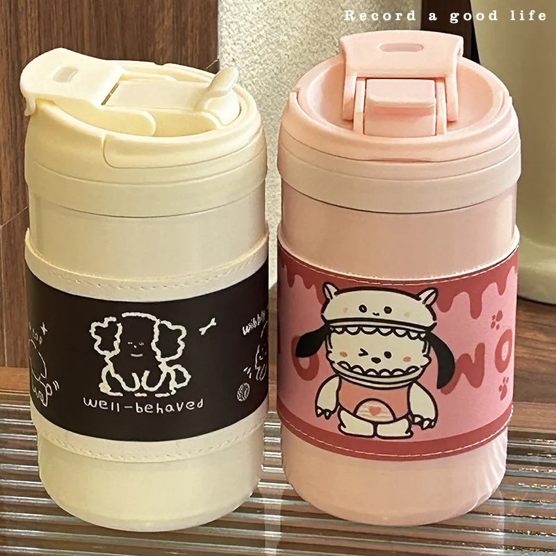 Women's Insulated Thermo Mug with Cute Animal Design Kalsten