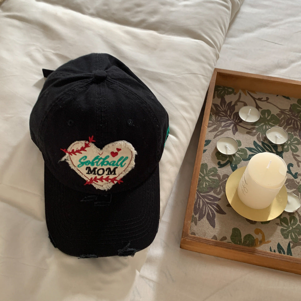 Women's Embroidered Softball Mom Cap Kalsten