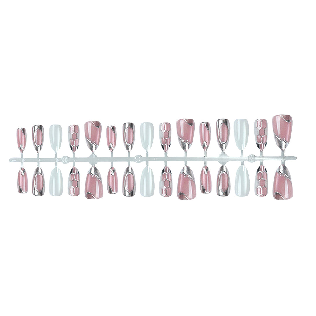 Decorative Gel Press-On Nail Set Kalsten
