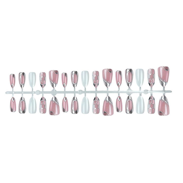 Decorative Gel Press-On Nail Set Kalsten