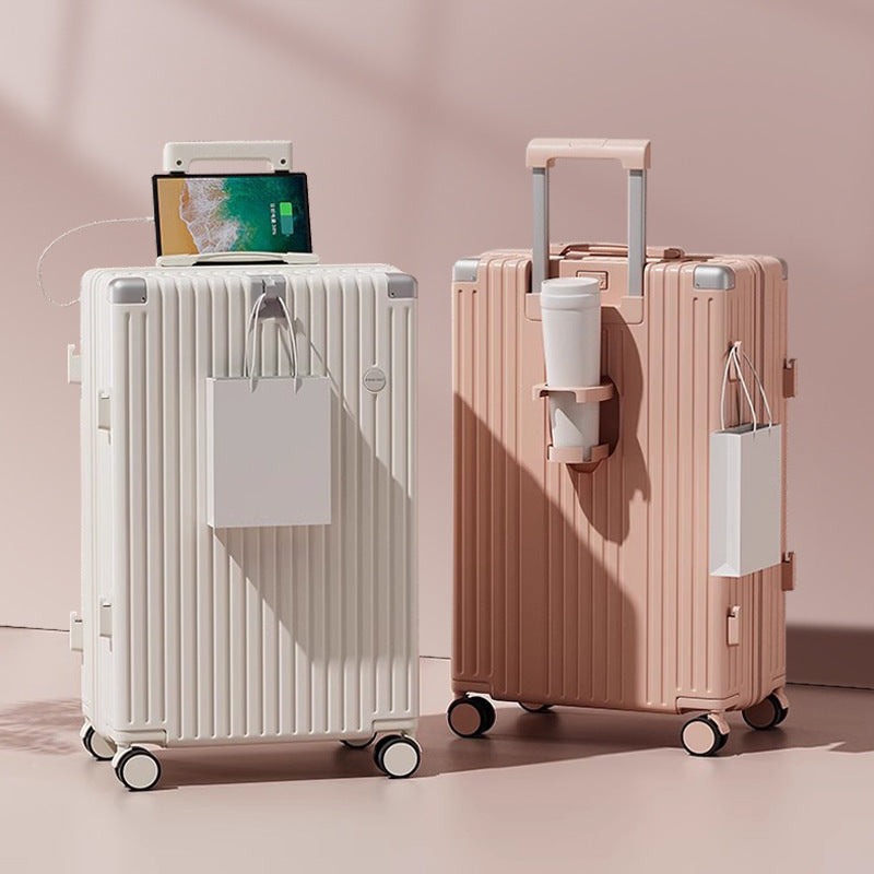 Unisex Textured Lightweight Spinner Luggage Kalsten