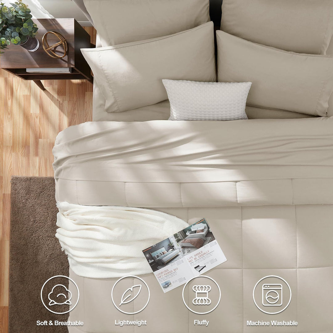 Women's quilted satin bedding set Kalsten
