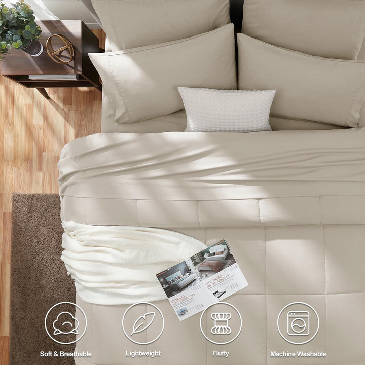 Women's quilted satin bedding set Kalsten