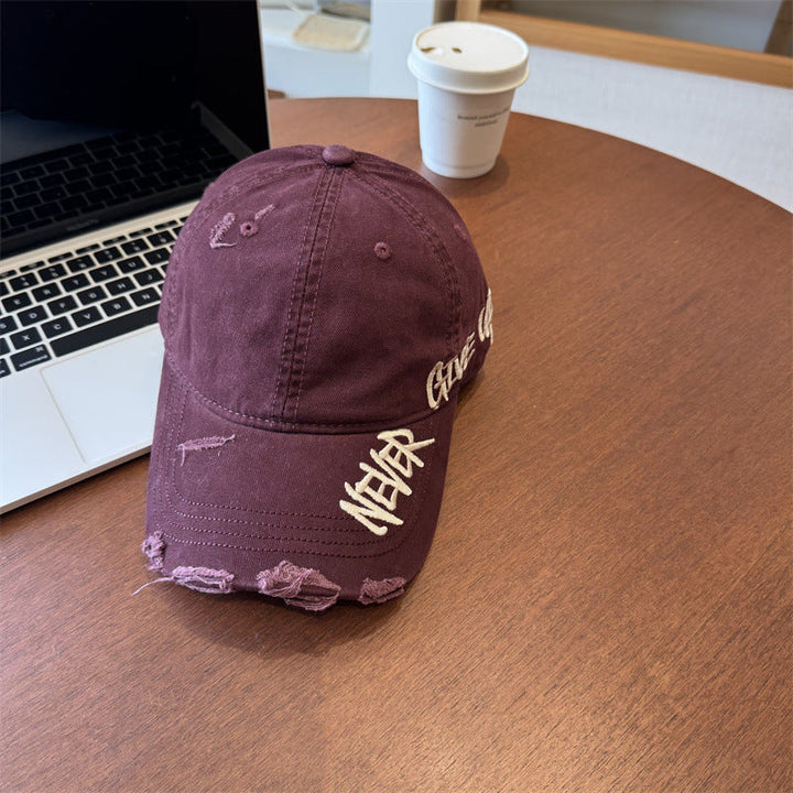 Unisex Distressed Graphic Baseball Cap Kalsten