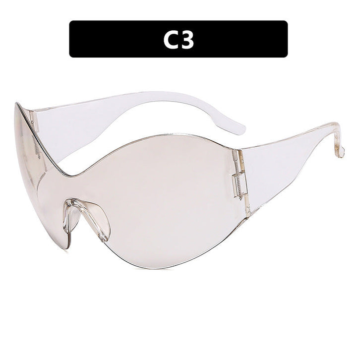 Women's visor-style sunglasses with innovative protection design Kalsten