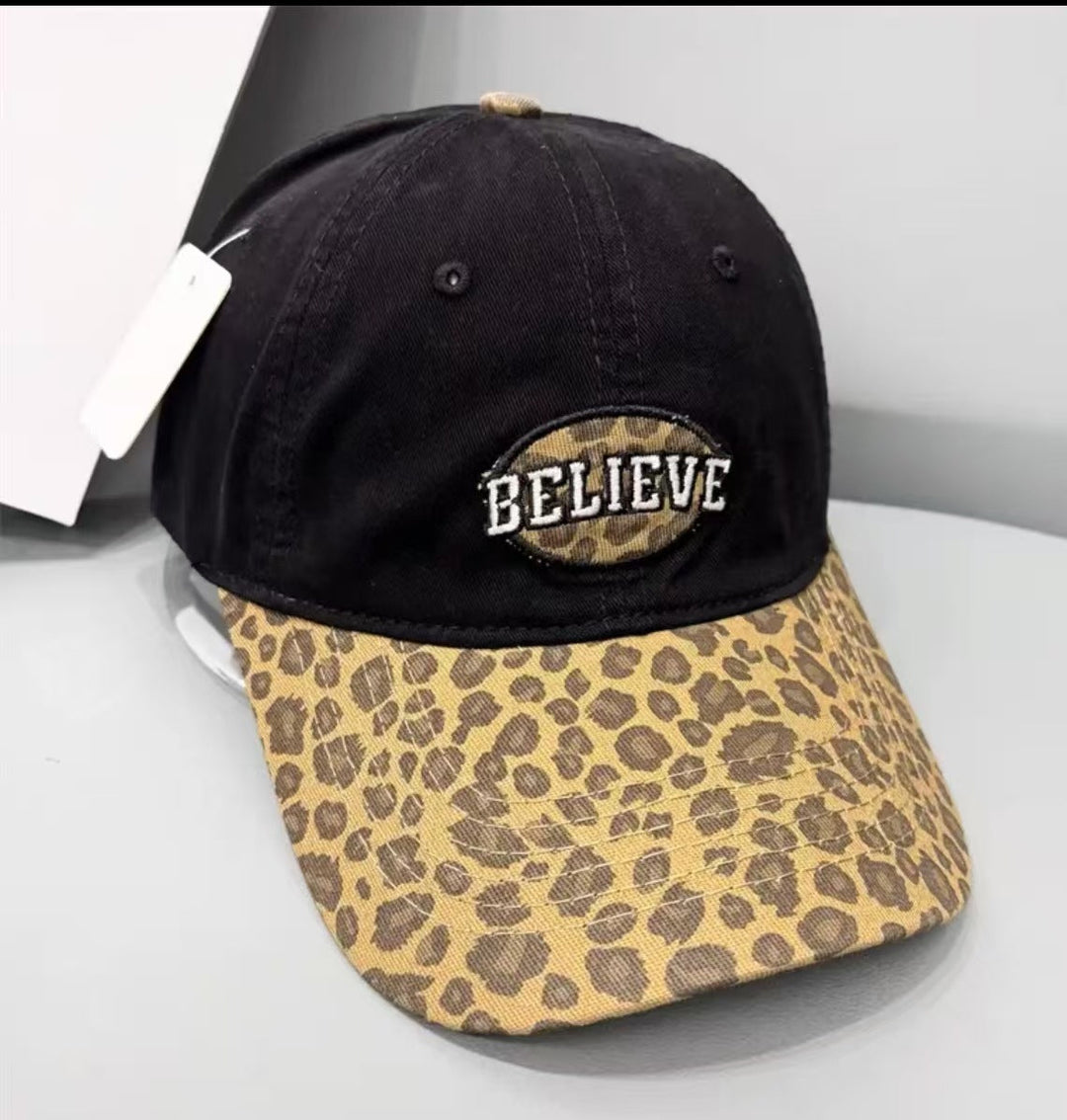 Women's Casual Leopard Print Baseball Cap Kalsten