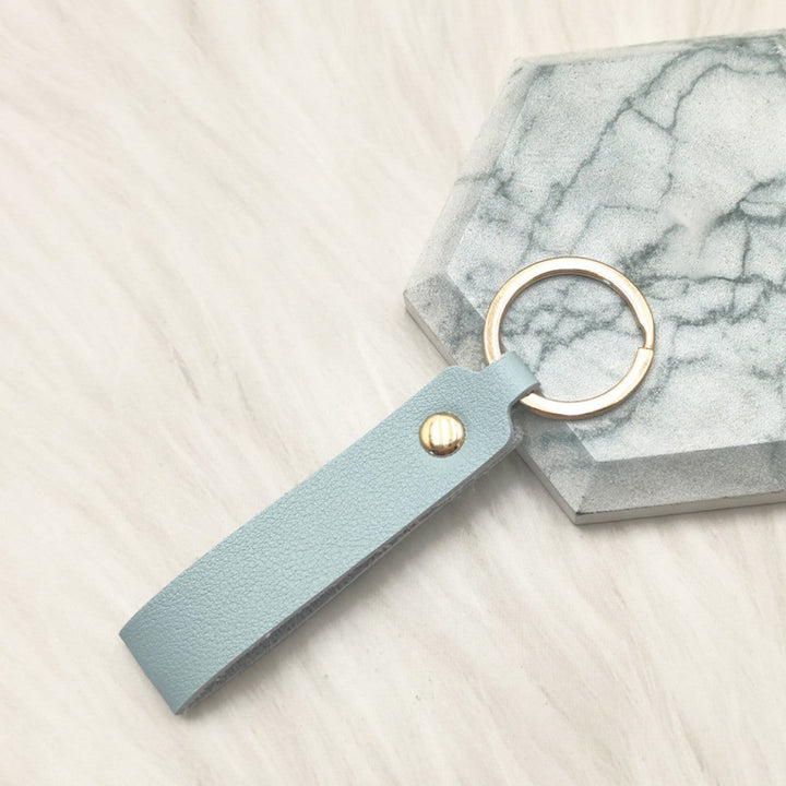 Unisex keychain with elegant artificial leather design Kalsten
