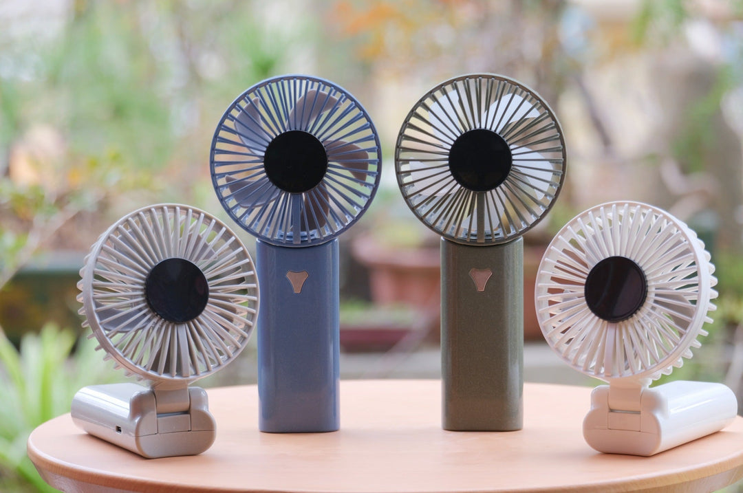 Unisex Portable Handheld Fan with Powerful Battery and Compact Design Kalsten