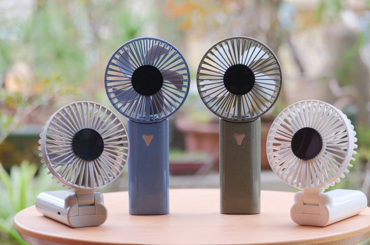 Unisex Portable Handheld Fan with Powerful Battery and Compact Design Kalsten