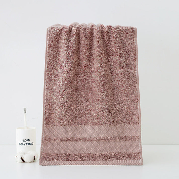 Elegant and Luxurious Terry Bath Towel with Fine Border Kalsten