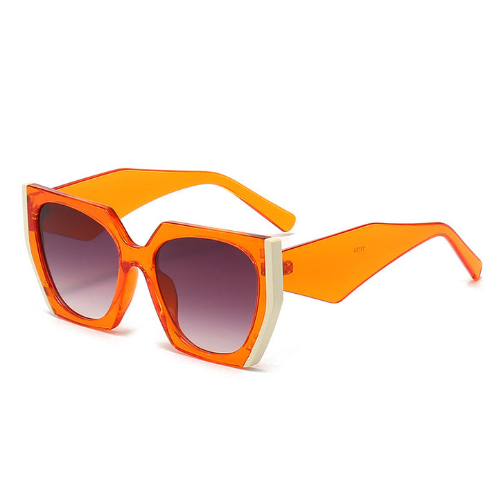Women Oversized Sunglasses with Distinct Angular Design Kalsten