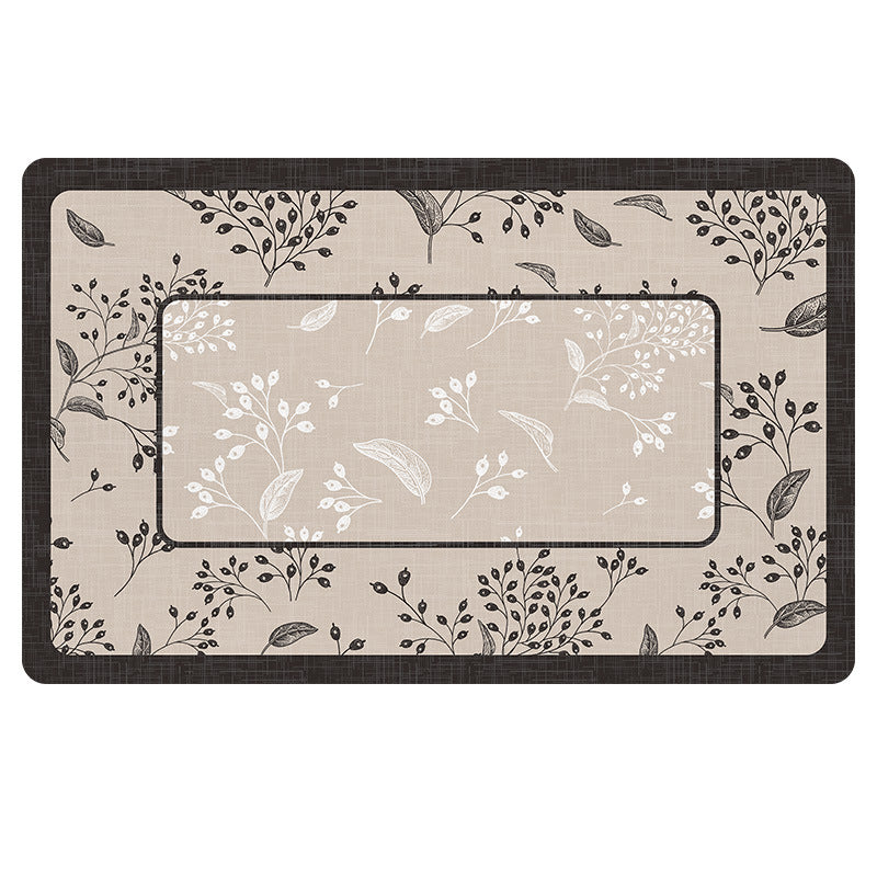 Marble Pattern Bath Mat Kalsten