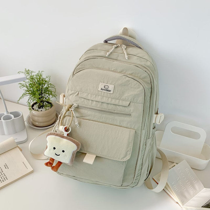 Lightweight Multi-Pocket School Backpack