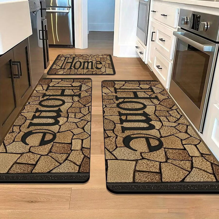 Stone-Inspired Decorative Area Mat Kalsten