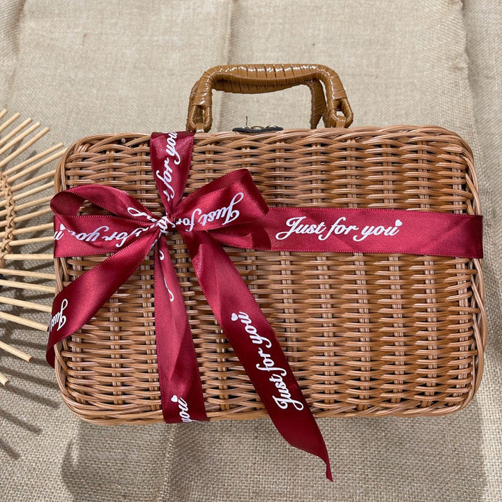 Women classic rattan handbag Kalsten
