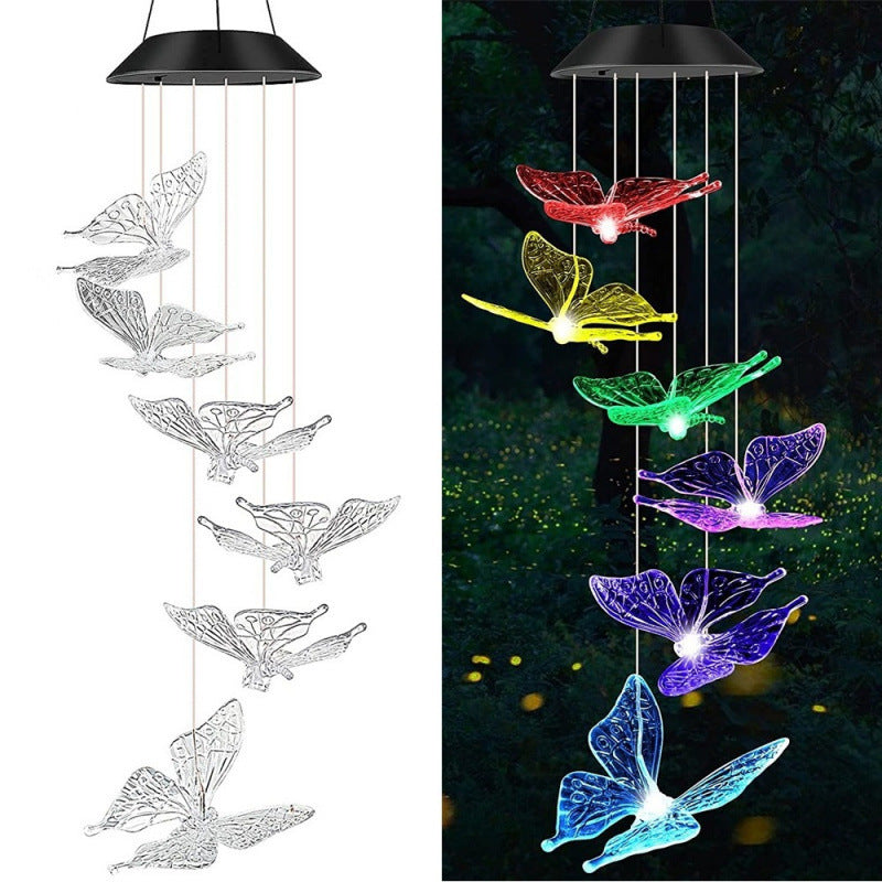 Decorative Flamingo Hanging Mobile Wind Chime Garden Ornament Kalsten