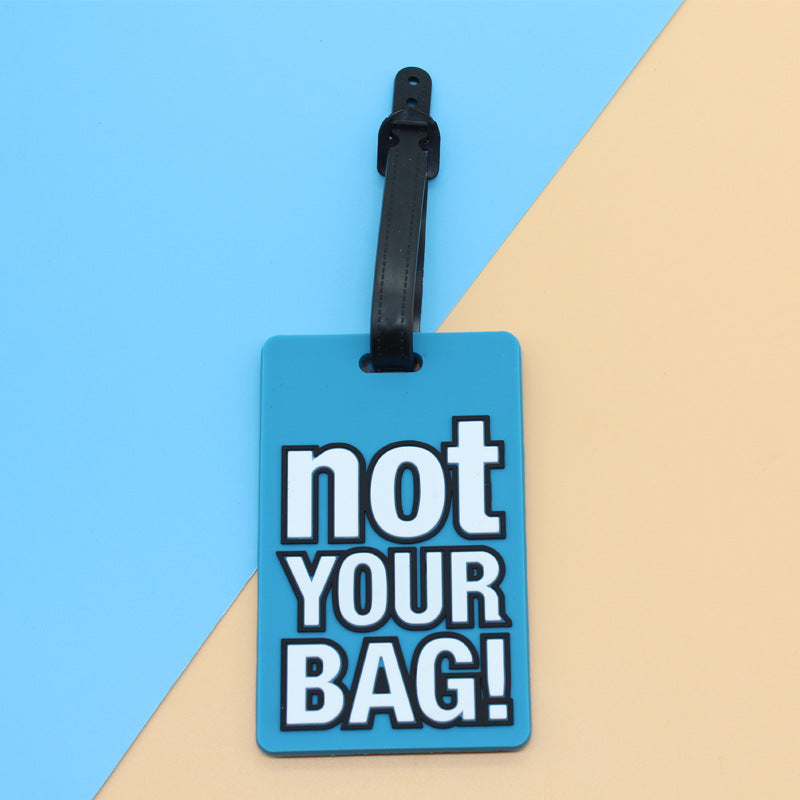 Unisex Luggage Tag with Custom Message Kalsten