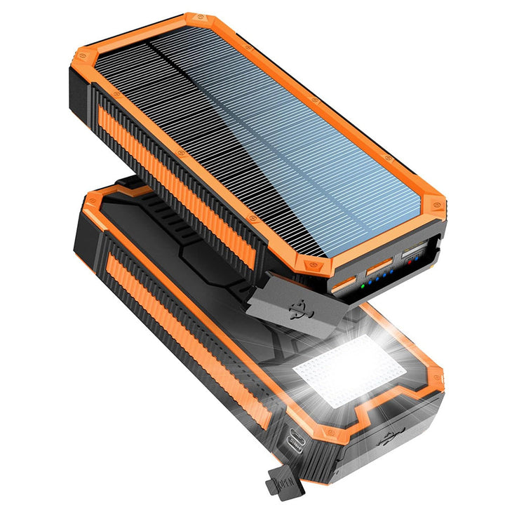 Portable solar power bank with high-load design and multiple outputs Kalsten