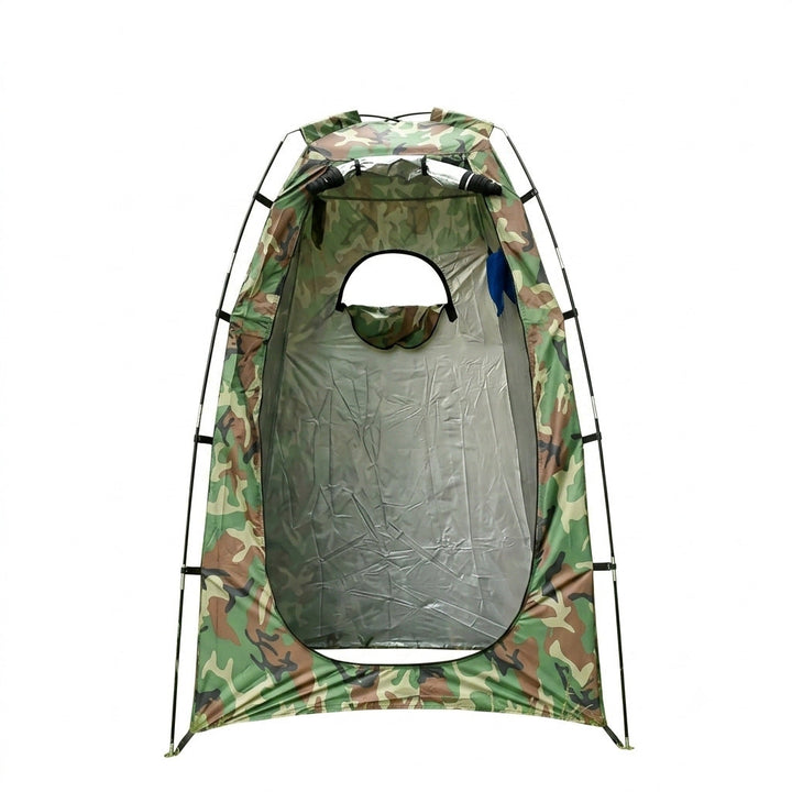 Portable pop-up privacy shower changing tent with zippered door Kalsten