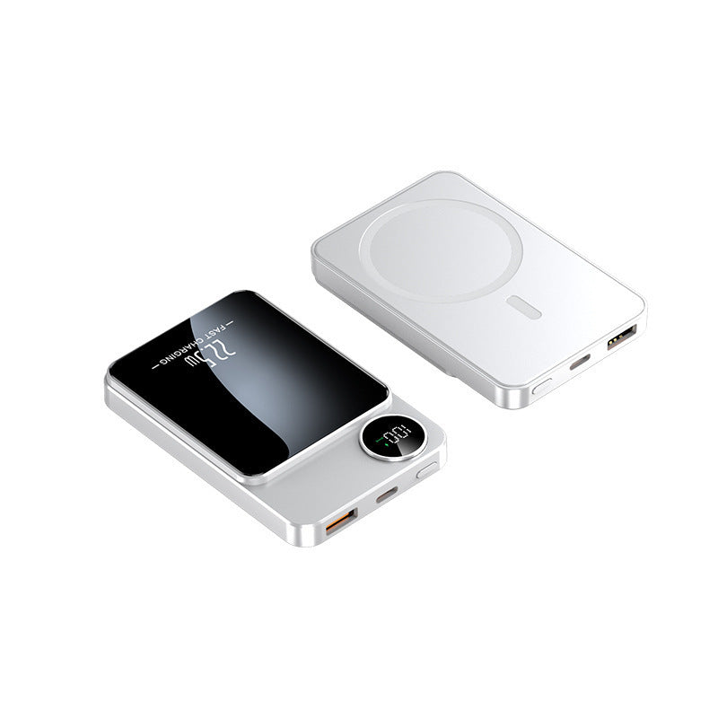 Slim Powerbank with wireless charging function and digital display Kalsten