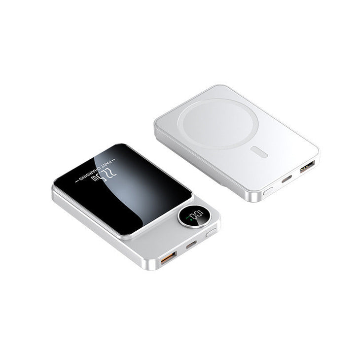 Slim Powerbank with wireless charging function and digital display Kalsten