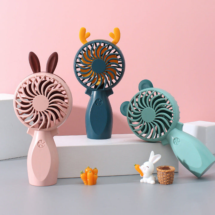 Unisex Cute Floral Design Desk Fan Kalsten