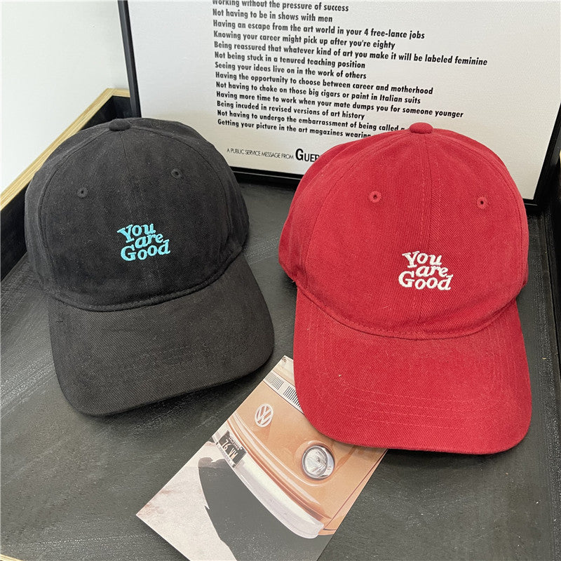 Women's Corduroy Graphic Baseball Cap Kalsten