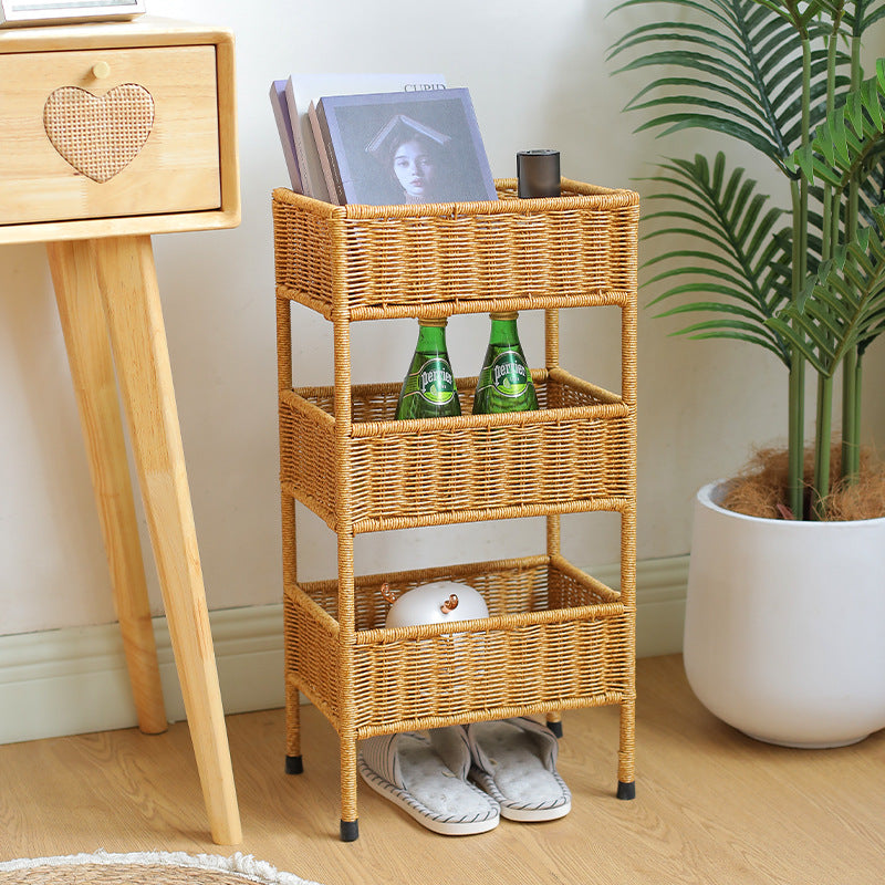 Multi-Tiered Woven Storage Rack Kalsten