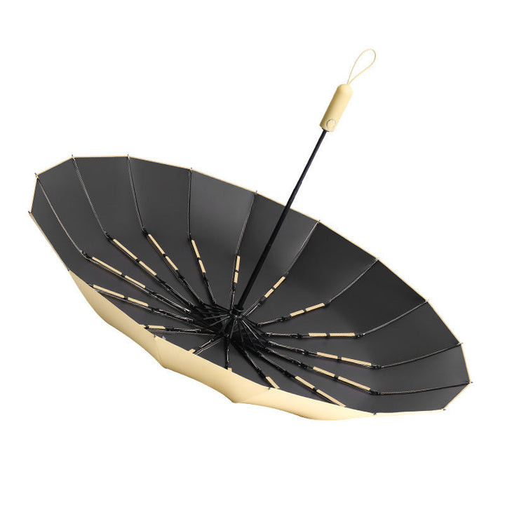 Women’s Automatic Folding Umbrella with Durable Material and Ergonomic Handle Kalsten