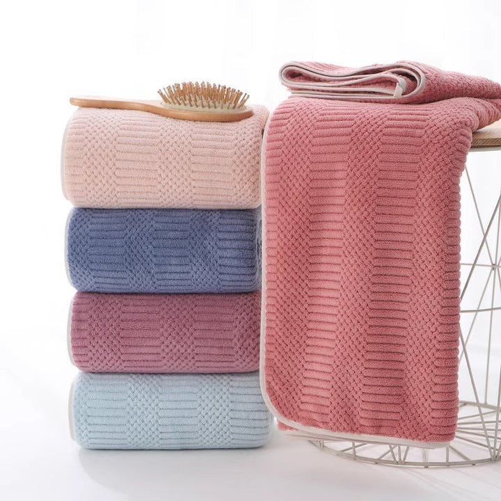 Terry Bath Wrap Blanket with Durable Handles Kalsten