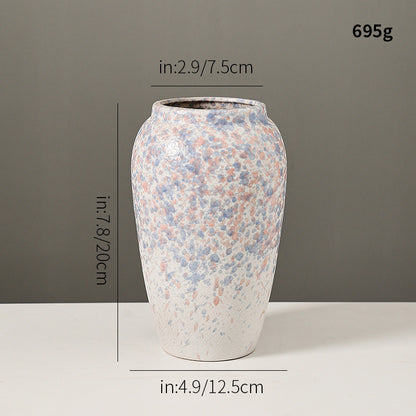 Artistic Glazed Ceramic Vase