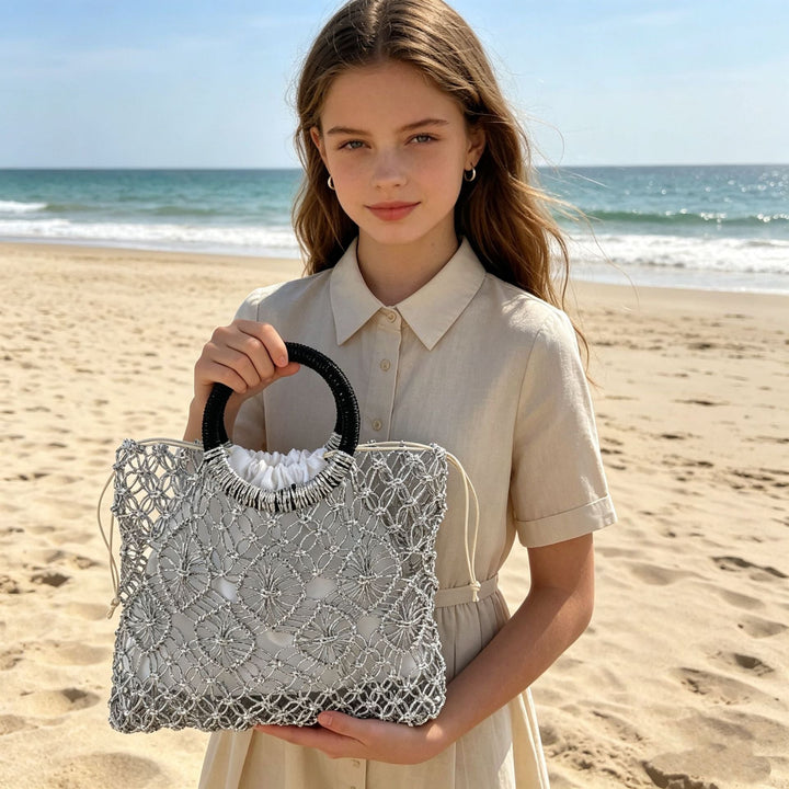 Stylish net handbag Kalsten
