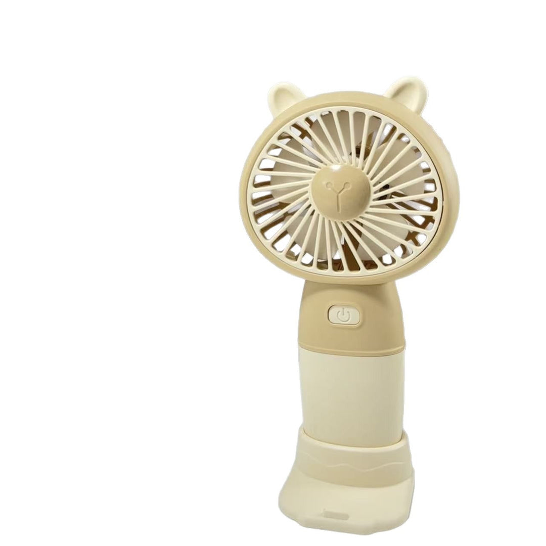 Ladies Portable Hand Fan with Animal Ears Kalsten