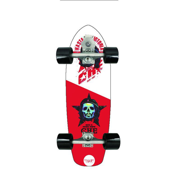 Retro-Inspired Mini Cruiser Skateboard Kalsten