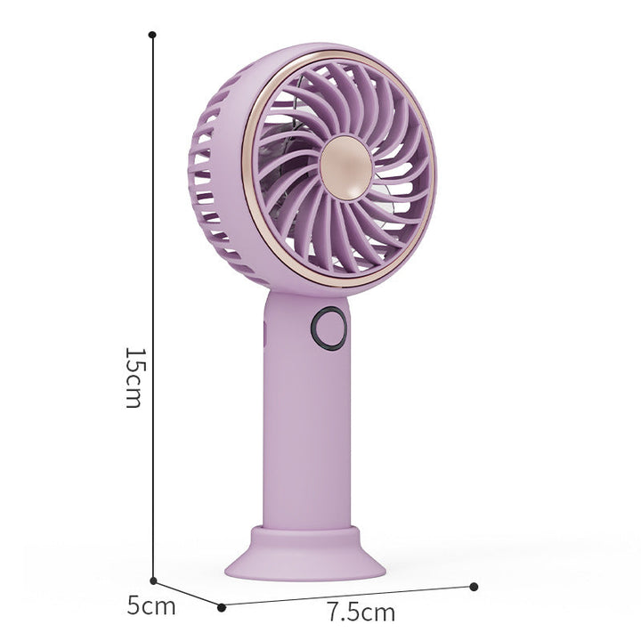 Ladies portable mini fan with ergonomic design Kalsten