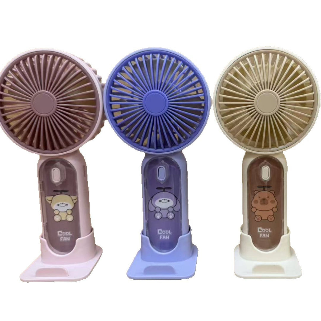 Unisex Portable Battery Fan with Flexible Mount Kalsten