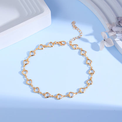 Heart Charm Bracelet Acalora