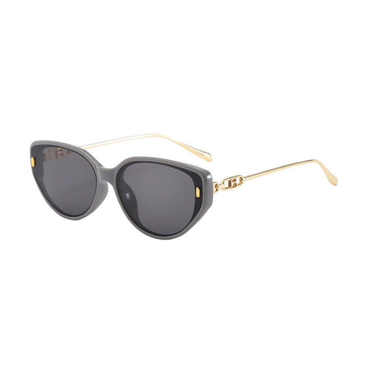 Women's designer sunglasses with delicate metal frame and extraordinary cat-eye design Kalsten