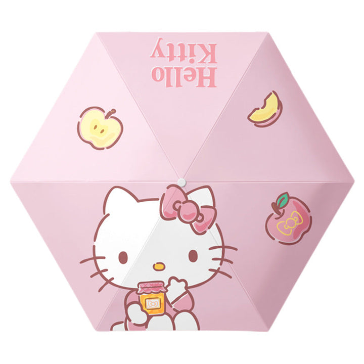 Ladies folding umbrella with exclusive Hello Kitty design and practical carrying mechanism Kalsten
