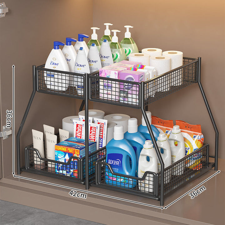 Two-Tier Wire Storage Organizer Kalsten