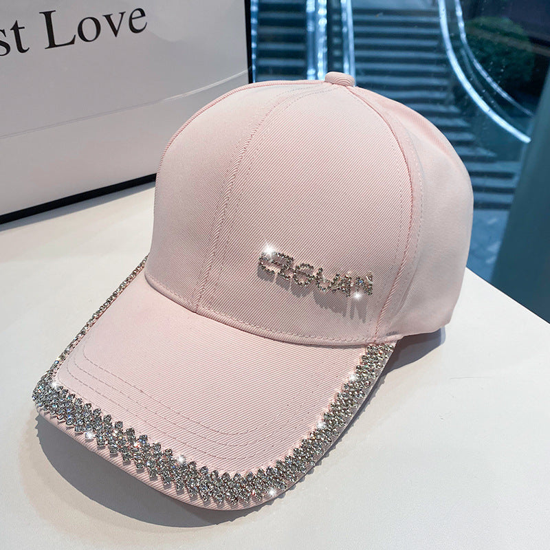 Women's Sparkling Rhinestone-Trimmed Baseball Cap Kalsten