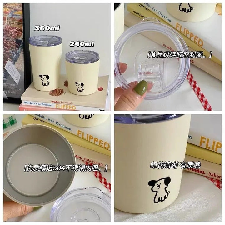 Women's insulated cup with funny animal design Kalsten