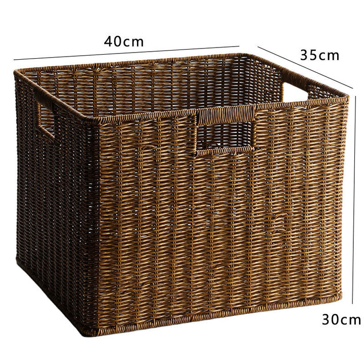 Unisex Spacious Storage Basket made of Woven Natural Material Kalsten