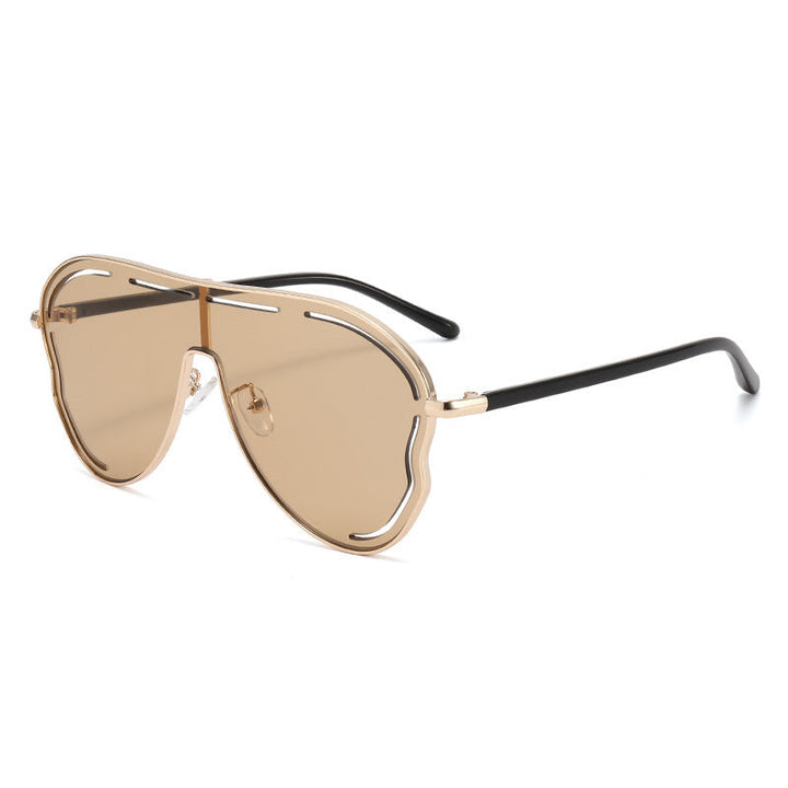 Men's Aviator-Style Shield Sunglasses Kalsten